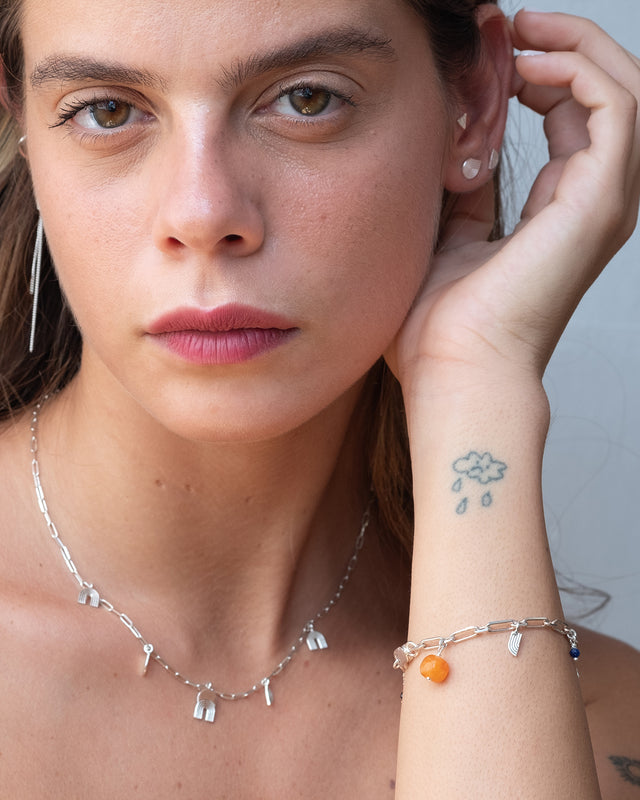 Charms Silver Bracelet