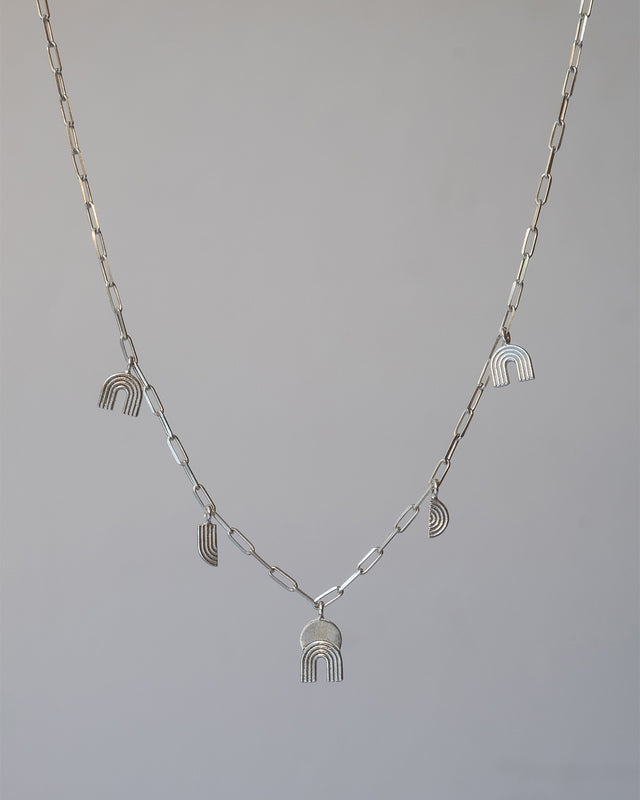 Charms Silver Necklace