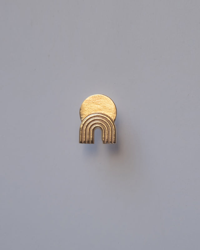 עגיל קשת זהב 14k