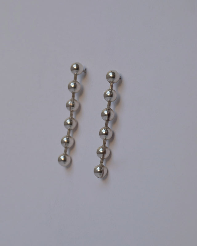 Raindrop Silver Earring