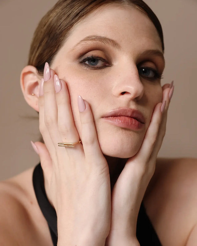 Mini Replica 14K Gold Ring