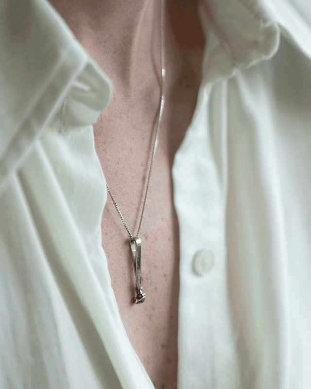 Argon Silver Necklace