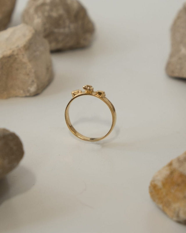 Argon Plated Gold Ring