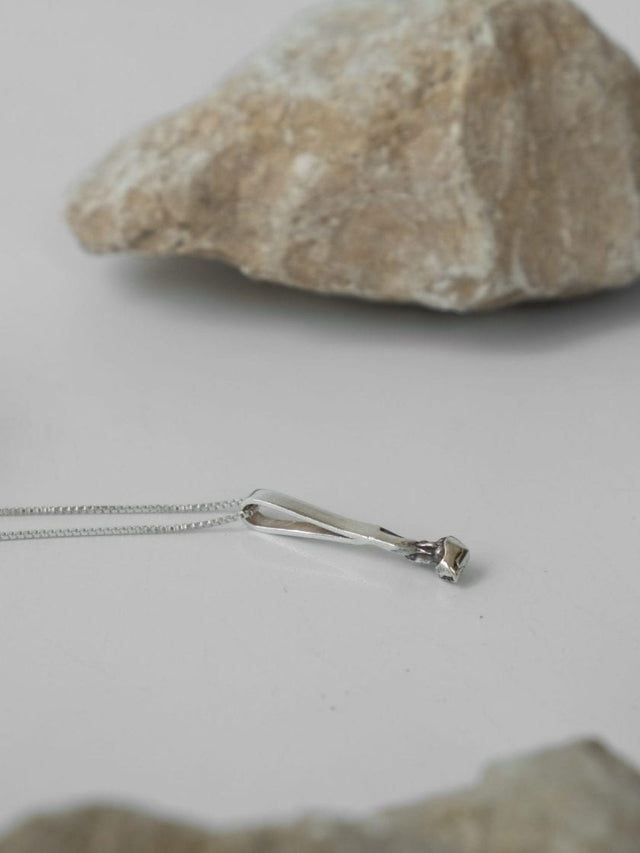 Argon Silver Necklace