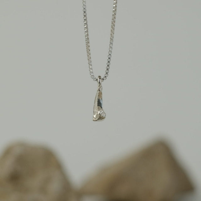 Sulfur Silver Necklace