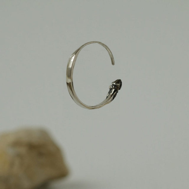 Mini Gypsy Silver Earring