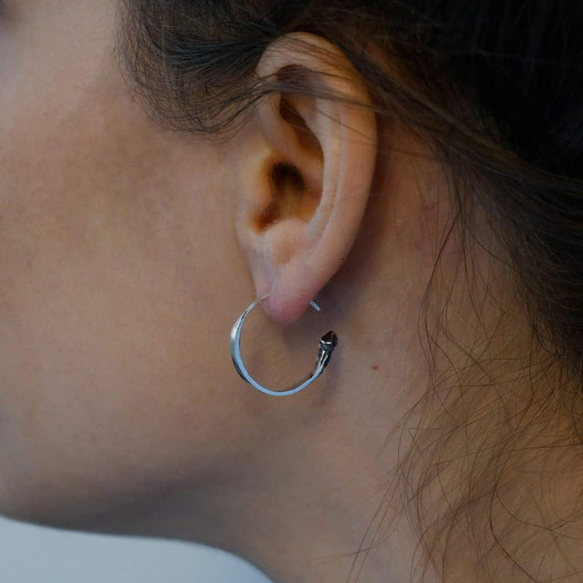 Mini Gypsy Silver Earring