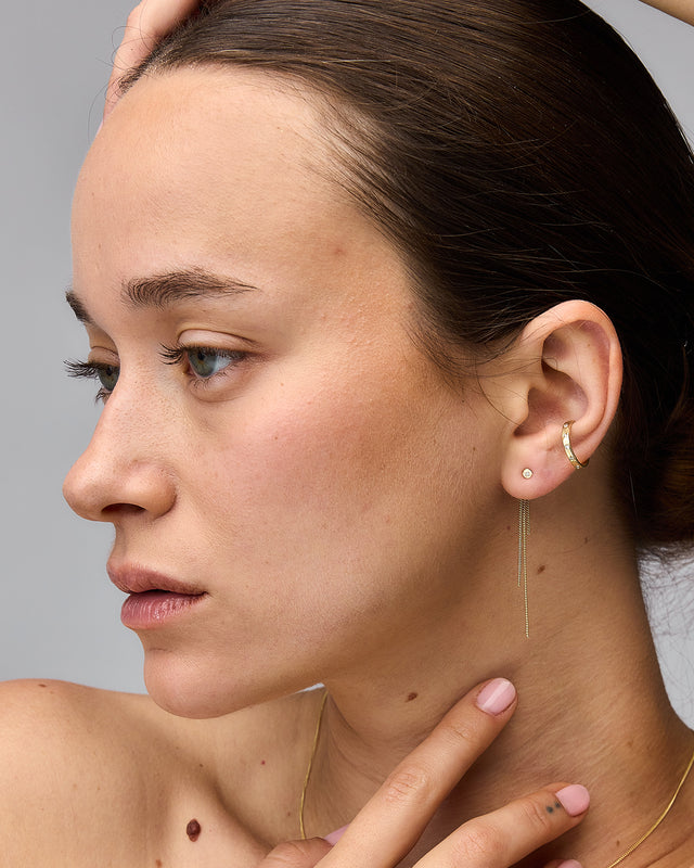 חבק דריפט יהלומים זהב 14k