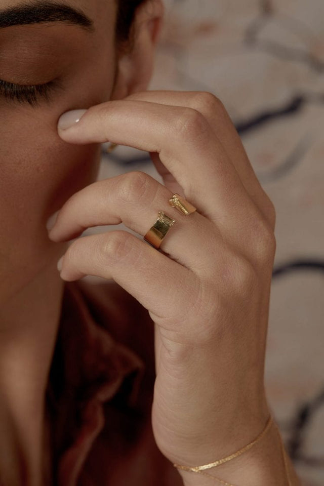 Sulfur 14K Gold Ring