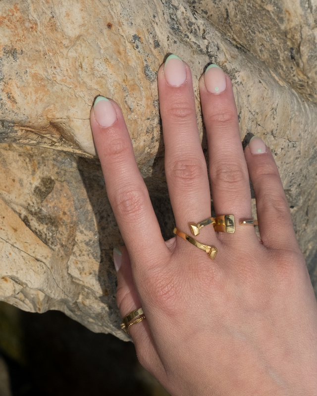 Mercury 14K Gold Ring