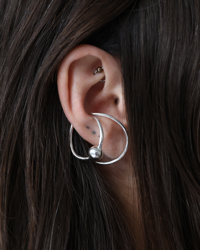 Milky Way Silver Cuff