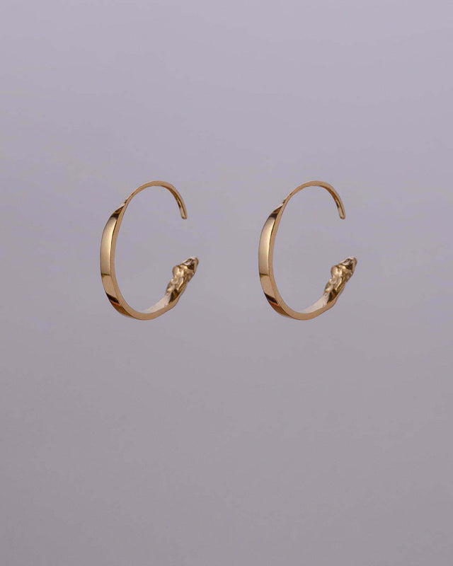 עגיל מיני ג׳יפסי זהב 14K