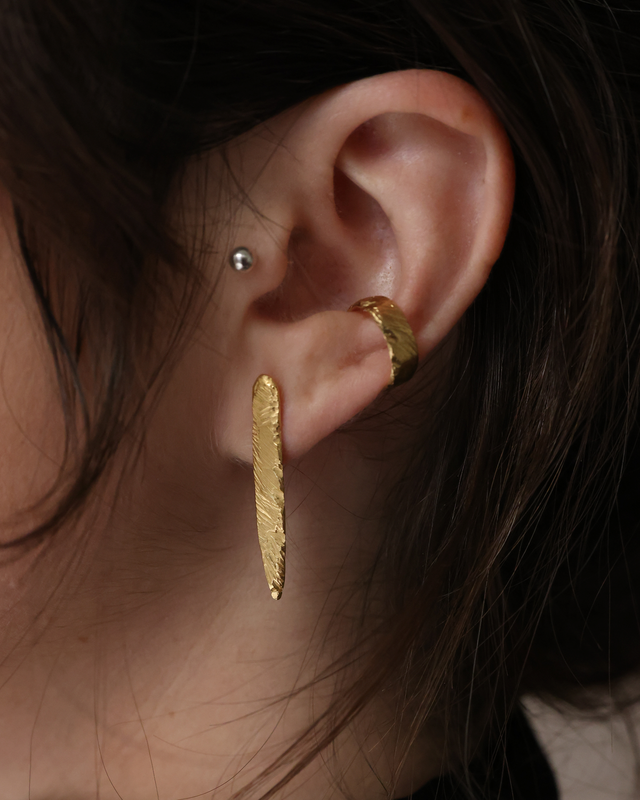 עגיל טרה זהב 14K