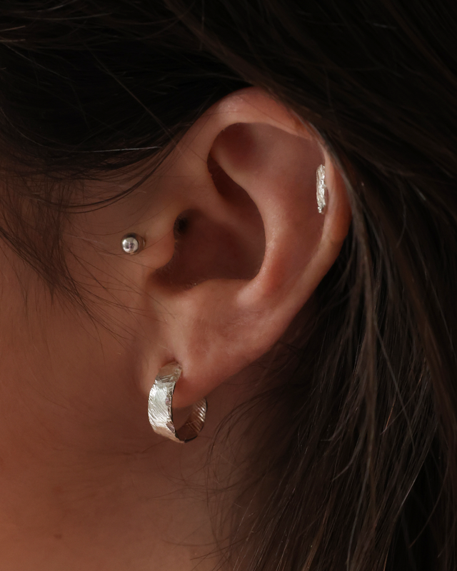 Terrius Silver Earring