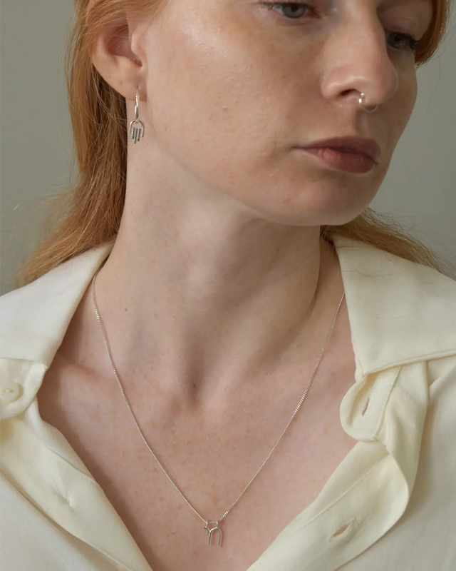 Chai Silver Necklace
