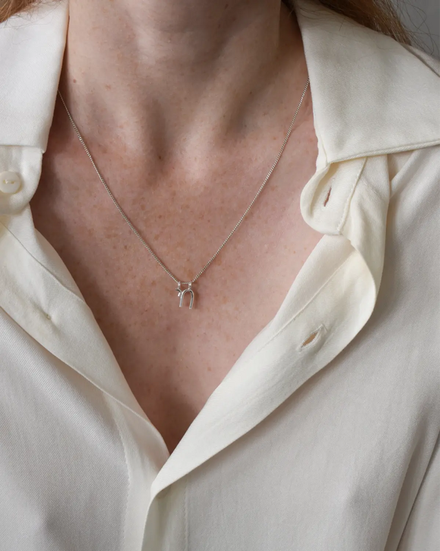 Chai Silver Necklace