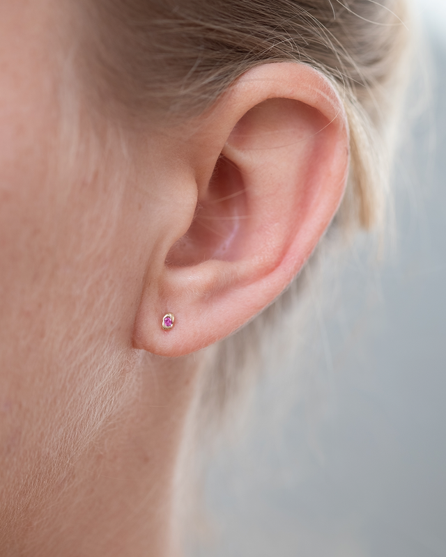 Stone Rainbow 14K Gold Earring