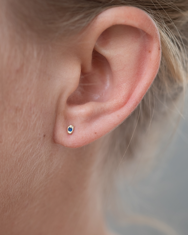 Stone Rainbow 14K Gold Earring