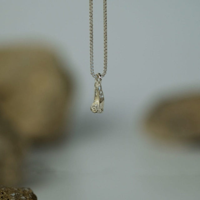 Sulfur Silver Necklace