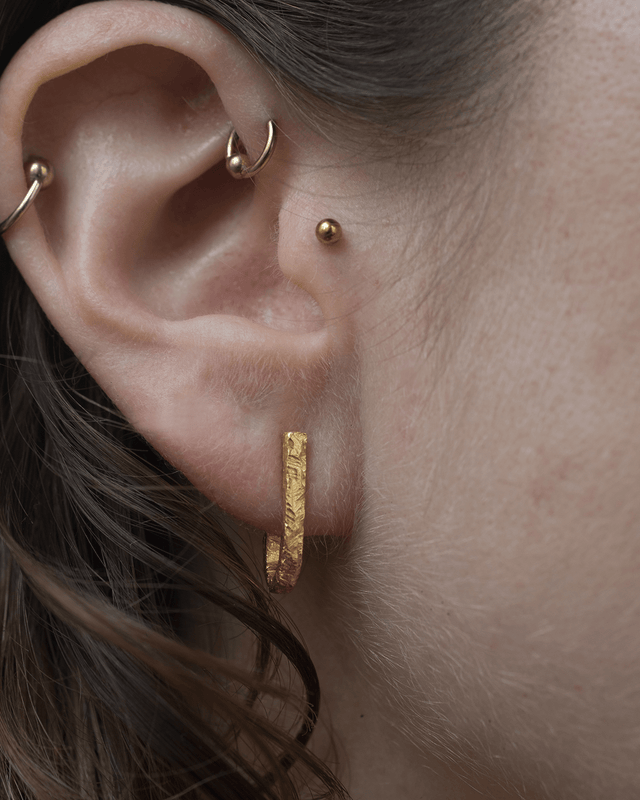 Ignis 14K Gold Earring