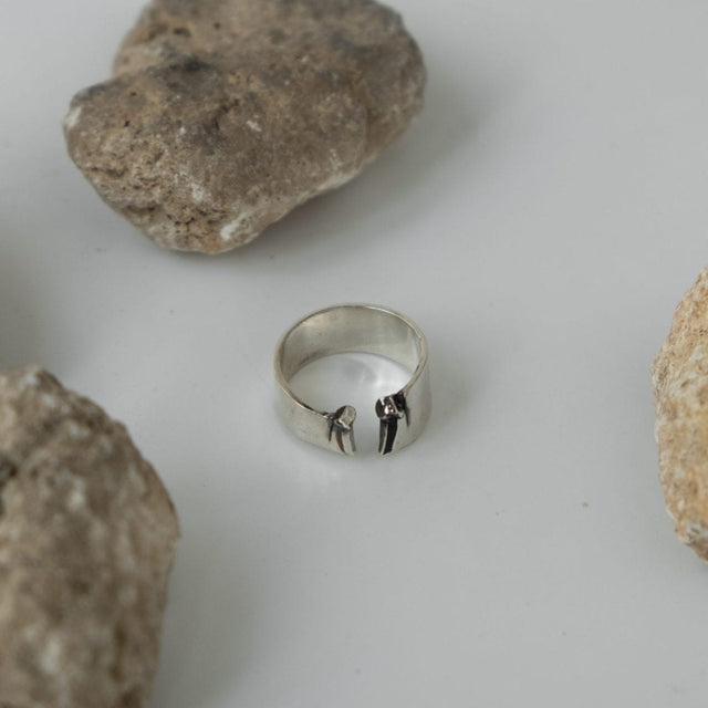 Sulfur Silver Ring