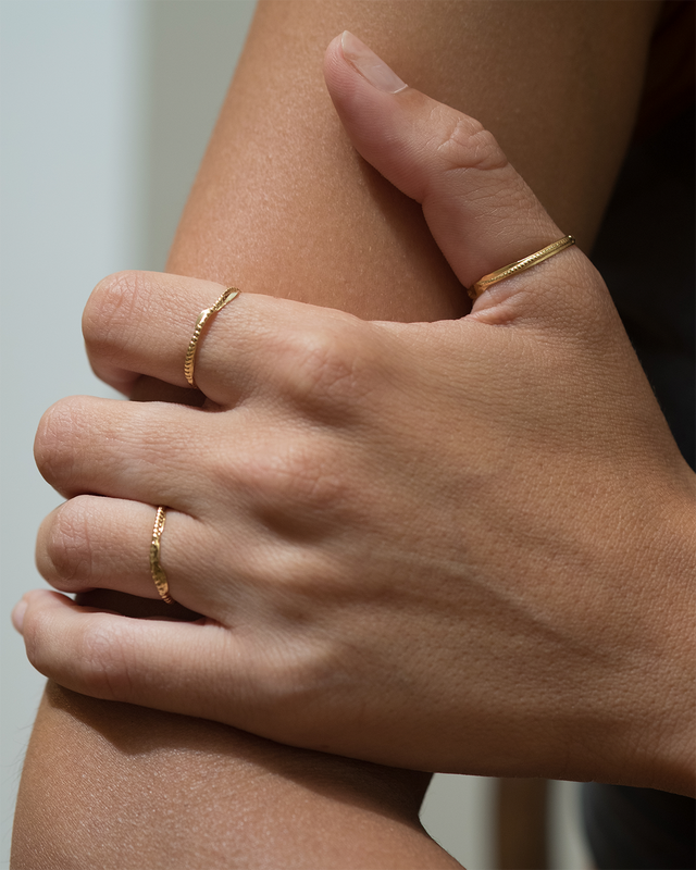 Filigree 14K Gold Ring