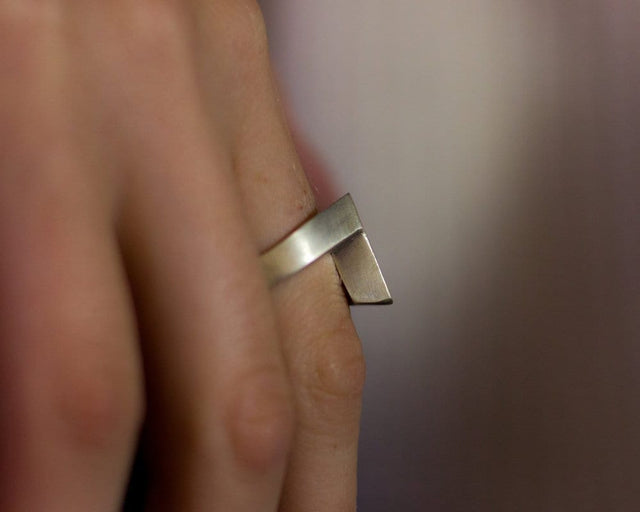 Bar Silver Ring