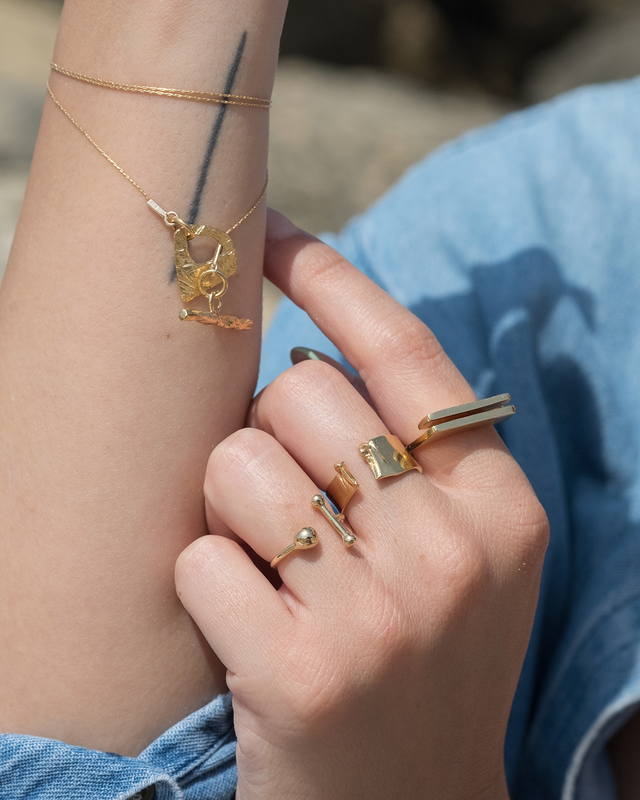 Sulfur 14K Gold Ring