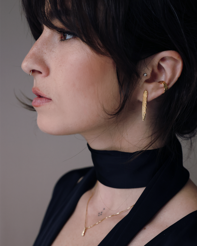 Terra 14K Gold Earring