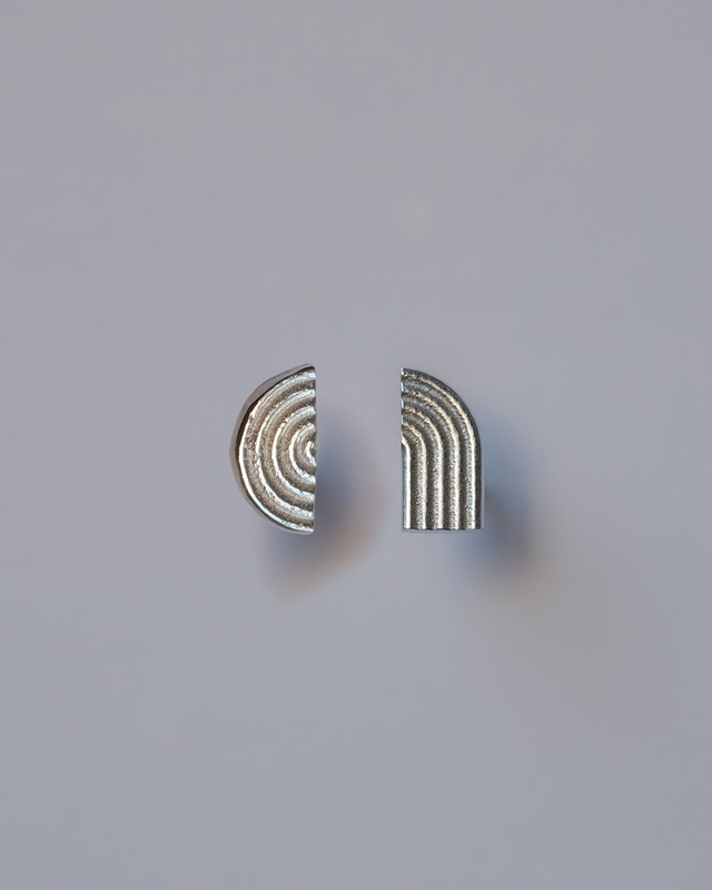 Horizon Silver Earring