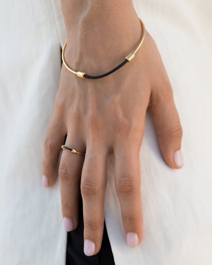 Wire Gold Bracelet