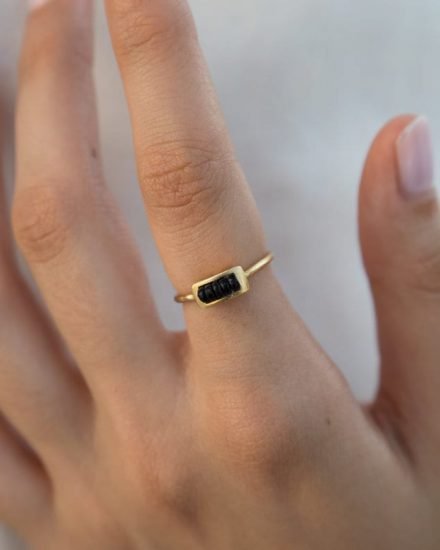 Multi Wire gold ring