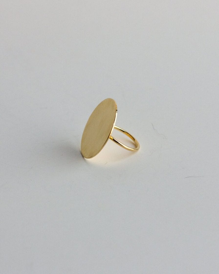 Moon Gold Ring