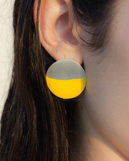 Moon earring