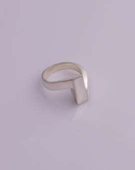 Bar Silver Ring