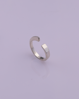 Geometric Silver Ring