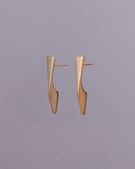 Flipper Gold Earring