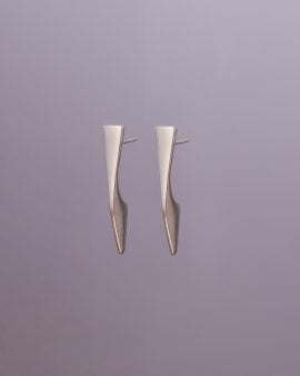 Flipper Silver Earrings