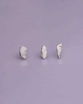 Mini Terra Silver Earring