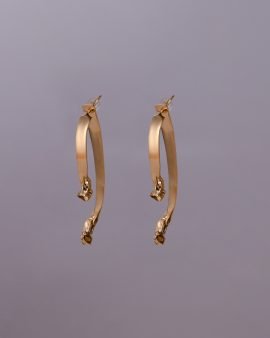 Mercury Gold Earring