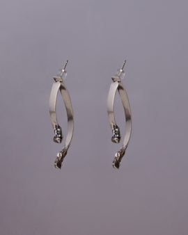 Mercury Silver Earring