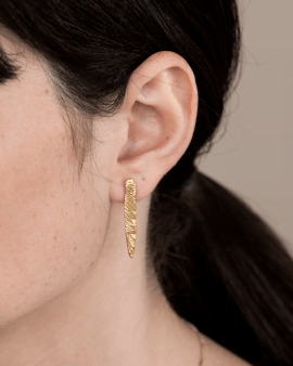 Terra Gold Earring