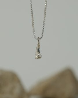 Sulfur Silver Necklace