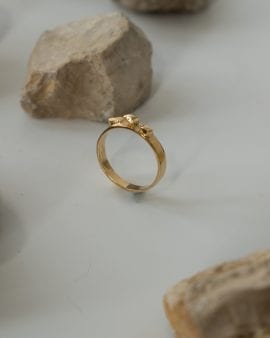 Argon 9K Gold Ring