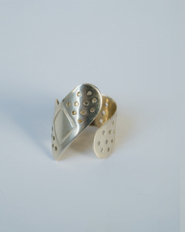Band-Aid Silver Ring