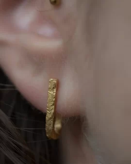 Ignis 14K Gold Earring