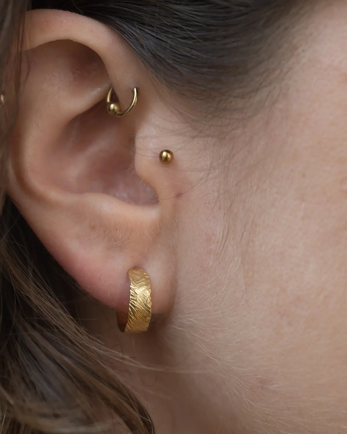 Terrius Gold Earring