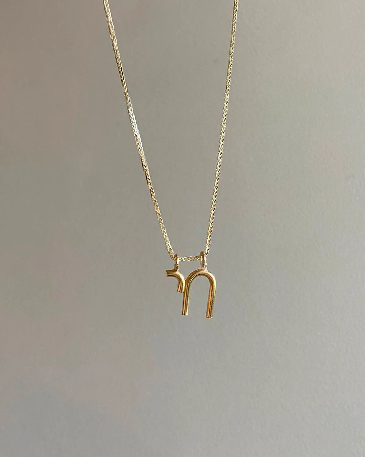 Chai 14k Gold Necklace
